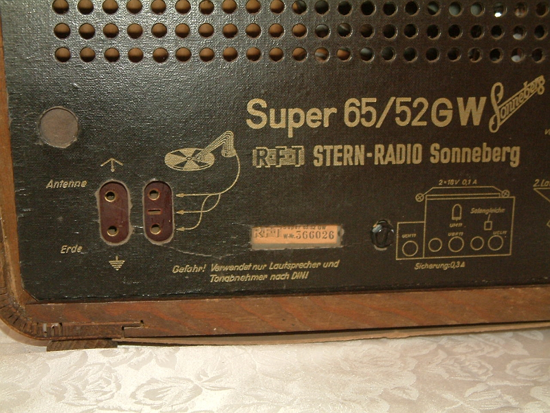 Sonneberg Super65/52GW