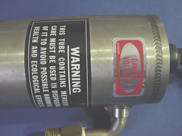 General Electric GL-5551-A Warnaufkleber